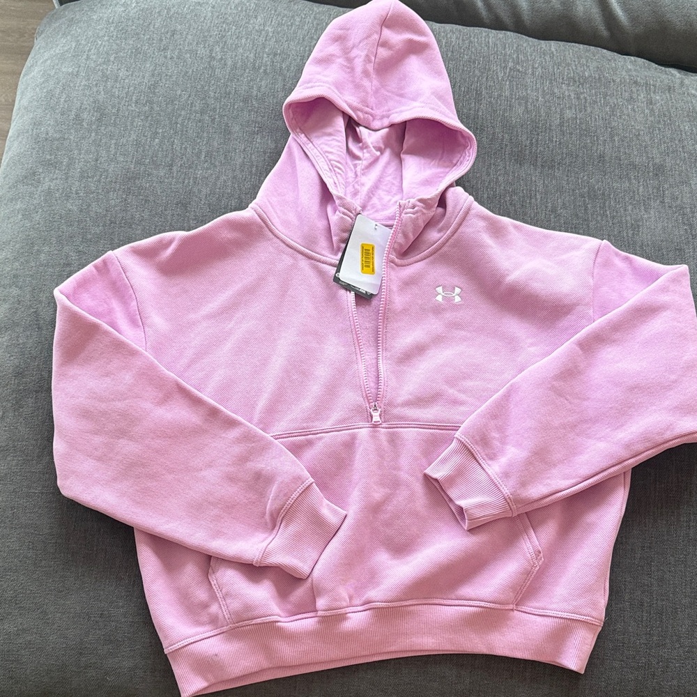 Under Armour Light Pink Pullover Hoodie